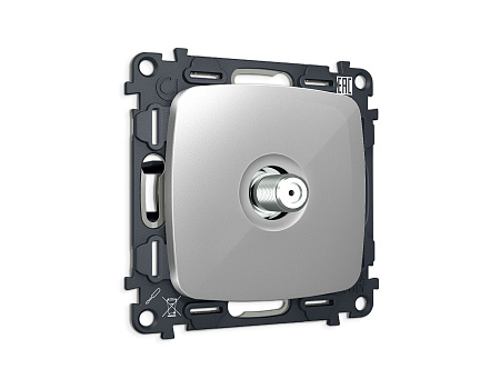 Комплект механизма TV розетки SAT 5-2400MHz 3.5dB Omega MO413050