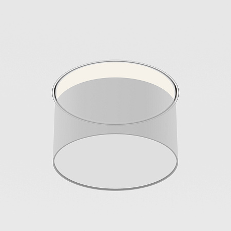 Аксессуар для безрамочной светильника в потолок из ГКЛ Maytoni Zon DLA032-TRS12-W