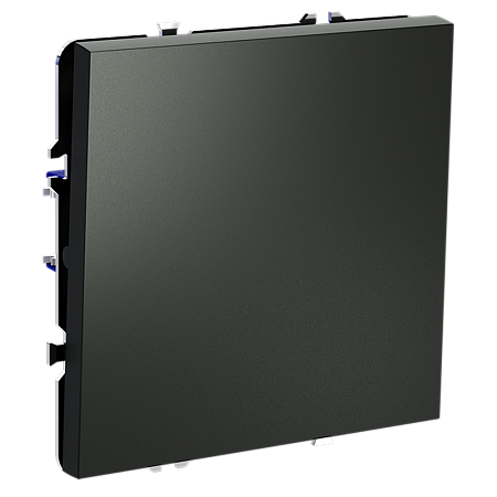 Перекрестный переключатель встраиваемый VOLTUM S70 одноклавишный (титан) VLS010506