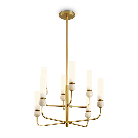 Люстра на штанге Freya Sunspot FR5482CL-08BS