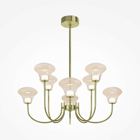 Люстра на штанге светодиодная Maytoni Dynasty MOD402PL-L30BS3K Люстра на штанге светодиодная Maytoni Dynasty MOD402PL-L30BS3K