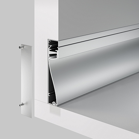 Профиль Maytoni Алюминиевый профиль  ALM-8018-S-2M