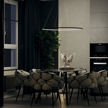 Светильник светодиодный подвесной Maytoni Glint MOD072PL-L36B3K