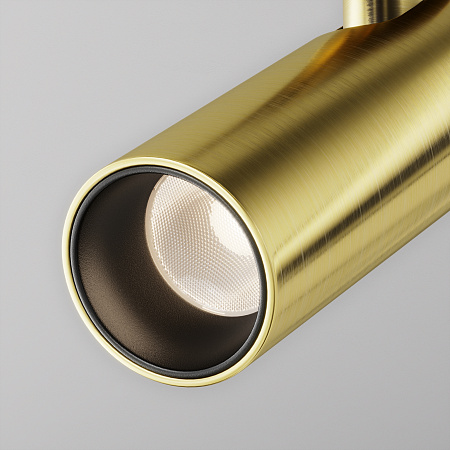 Трековый магнитный светодиодный светильник  Maytoni Flarity Focus Led TR144-1-5W3K-W-BS