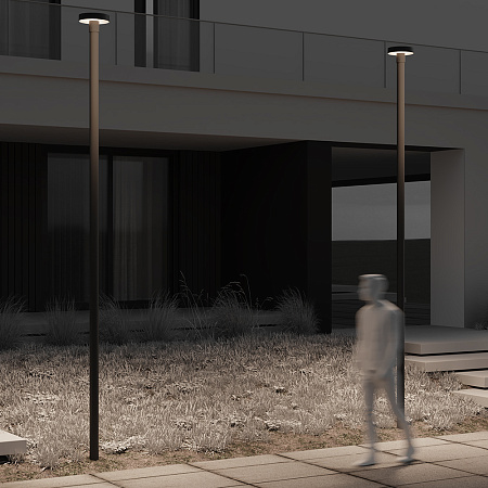 Уличный настенный светодиодный светильник Maytoni Katto O471H-L30GF3K