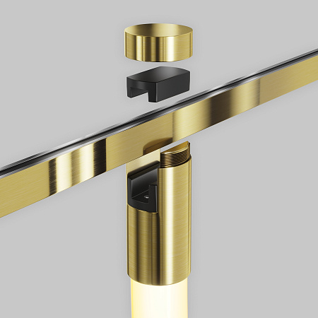 Трековый однофазный магнитный светодиодный светильник Maytoni Flarity Tau TR154-1-27W3K-BS Трековый однофазный магнитный светодиодный светильник Maytoni Flarity Tau TR154-1-27W3K-BS