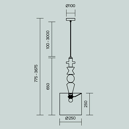 Светильник подвесной Maytoni Comforty MOD298PL-01W1 Светильник подвесной Maytoni Comforty MOD298PL-01W1
