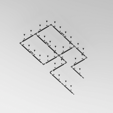 Шинопровод трехфазный Maytoni Trinity TRX005-313B Шинопровод трехфазный Maytoni Trinity TRX005-313B