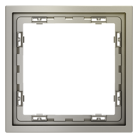 Рамка пластиковая VOLTUM S70 на 1 пост, (шелк) VLS100104