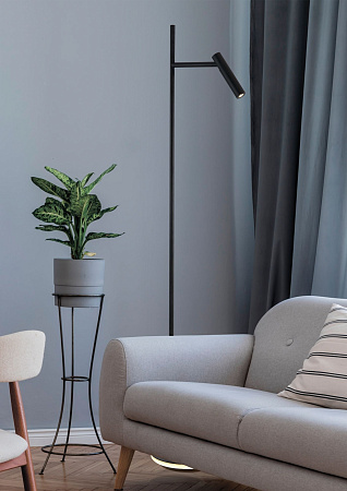 Торшер светодиодный Maytoni Estudo Z010FL-L8B3K