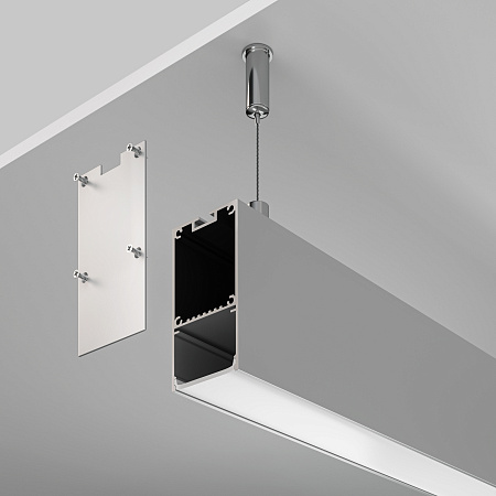 Профиль Maytoni Алюминиевый профиль  ALM-3566-S-2M