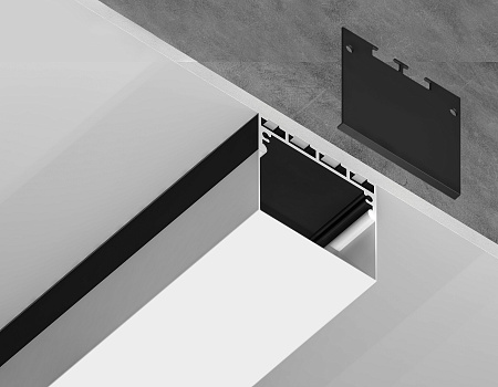 Профиль алюминиевый накладной/подвесной 42*45 "Profile System" Illumination GP3070BK Профиль алюминиевый накладной/подвесной 42*45 "Profile System" Illumination GP3070BK