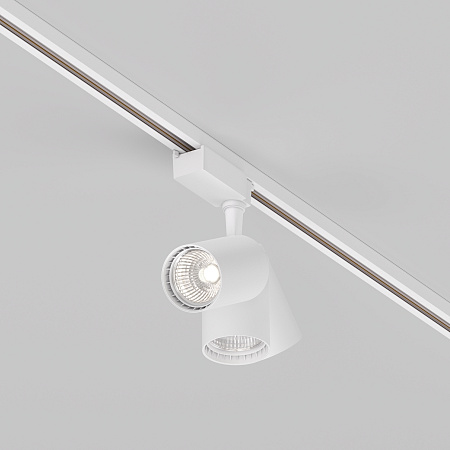Трековый однофазный светодиодный светильник Maytoni Unity Vuoro TR003-1-10W4K-M-W Трековый однофазный светодиодный светильник Maytoni Unity Vuoro TR003-1-10W4K-M-W