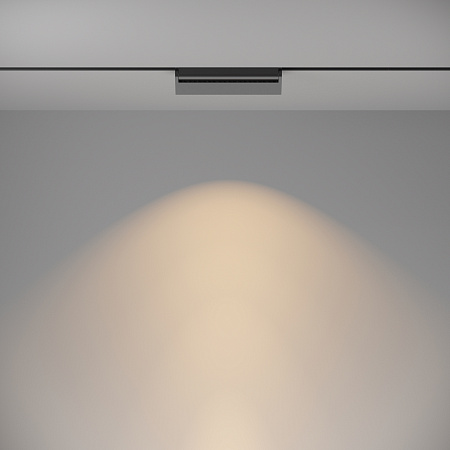 Трековый светильник для магнитного шинопровода Maytoni Gravity Basis TR013-2-20W3K-B Трековый светильник для магнитного шинопровода Maytoni Gravity Basis TR013-2-20W3K-B