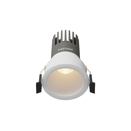 Светильник встраиваемый светодиодный Maytoni Dip DL116-10W-3K-W