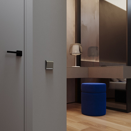 Выключатель встраиваемый карточный 16А Voltum S70 (титан) VLS010706