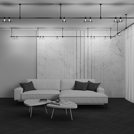 Трековый однофазный светодиодный светильник Maytoni Flarity Bianca TR147-1-3W4K-B