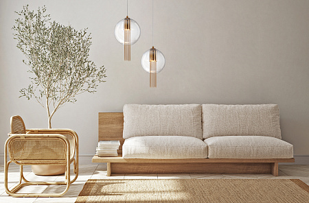 Подвесной светильник Maytoni Flusso P095PL-01BZ1 Подвесной светильник Maytoni Flusso P095PL-01BZ1