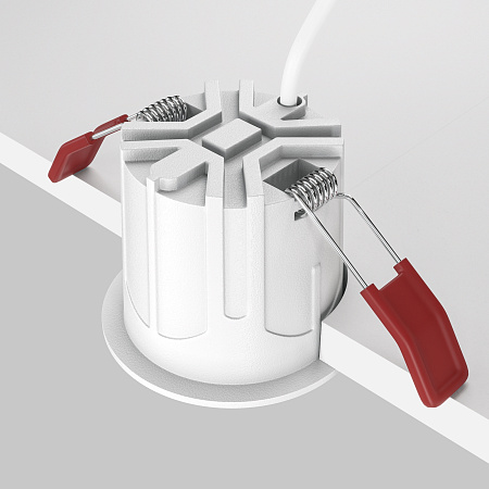 Светильник встраиваемый светодиодный Maytoni Alfa LED DL043-01-10W4K-D-RD-WB Светильник встраиваемый светодиодный Maytoni Alfa LED DL043-01-10W4K-D-RD-WB