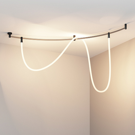 Трековый магнитный светодиодный светильник Maytoni Flexity Tau TR209-1-48W3K-B