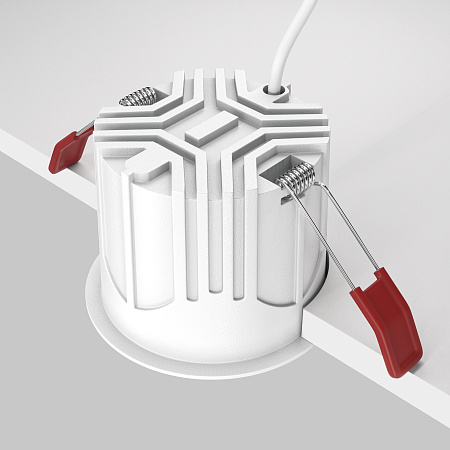 Светильник встраиваемый светодиодный Maytoni Alfa LED DL043-01-15W3K-D-RD-WB