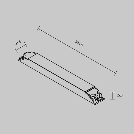 Блок питания DALI 240Вт 24В Maytoni Lighting control 725015 Блок питания DALI 240Вт 24В Maytoni Lighting control 725015