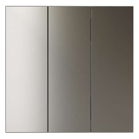 Клавиши для выключателя/переключателя трехклавишного Voltum S70 (шелк) VLS000504