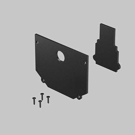 Комплект заглушек к шинопроводу для монтажа в натяжной ПВХ потолок Maytoni Elasity TRA034EC-SCH-42B Комплект заглушек к шинопроводу для монтажа в натяжной ПВХ потолок Maytoni Elasity TRA034EC-SCH-42B