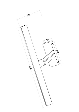 Бра Maytoni Decart MIR010WL-L12B4K Бра Maytoni Decart MIR010WL-L12B4K