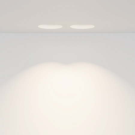 Сетильник встраиваемый Maytoni Gyps Modern DL002-GU10-02-W