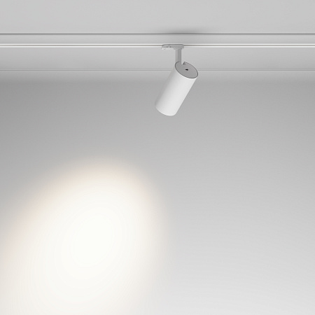 Трековый трехфазный светодиодный светильник Maytoni Trinity Focus Led TR197-3-30WCCT-M-W