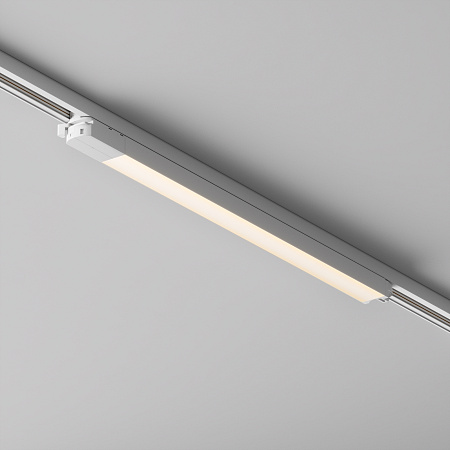 Трековый однофазный светодиодный светильник Maytoni Unity BASIS TR000-1-24W3K-W