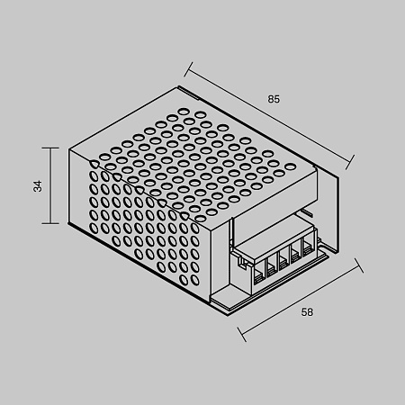 Блоки питания 12V 24W Maytoni 811005 Блоки питания 12V 24W Maytoni 811005