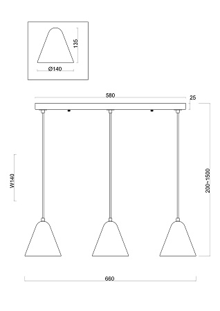 Светильник подвесной Freya Falke Market FR8004PL-03WG Светильник подвесной Freya Falke Market FR8004PL-03WG