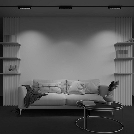 Трековый однофазный светодиодный светильник Maytoni Unity TR010-1-10W4K-M-B