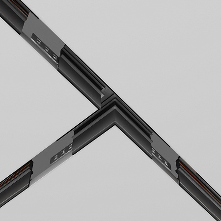 Коннектор Т-образный Exility встраиваемый под ГКЛ 12,5мм, черный Maytoni TRA034CT-42.12B