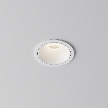 Светильник встраиваемый светодиодный Maytoni Alfa LED DL043-01-10W4K-RD-W-1