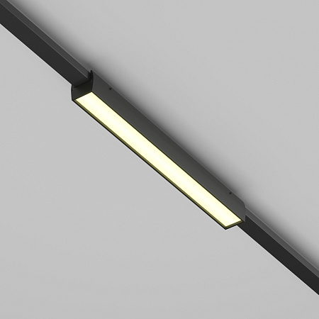 Трековый магнитный светодиодный светильник Maytoni Elasity Basis TR161-1-16W3K-B