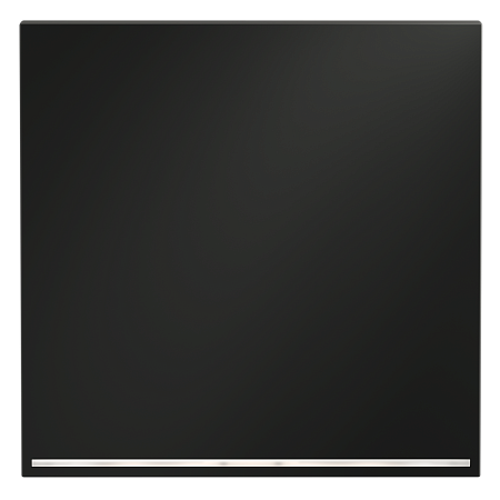 Клавиша для выключателя/переключателя одноклавишного с подсветкой Voltum S70 (графит) VLS000207