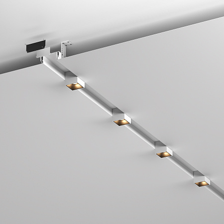 Профиль для ниши скрытого монтажа в натяжной потолок Maytoni ALM-9940-SC-W-2M