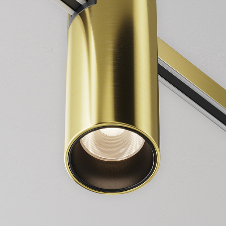 Трековый магнитный светодиодный светильник  Maytoni Flarity Focus Led TR143-1-5W3K-W-BS