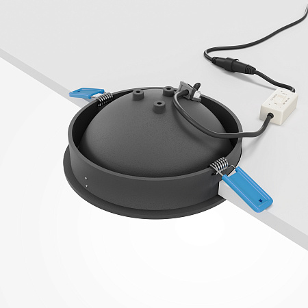 Светильник встраиваемый светодиодный Maytoni Move DL060-9W3-4-6K-B Светильник встраиваемый светодиодный Maytoni Move DL060-9W3-4-6K-B