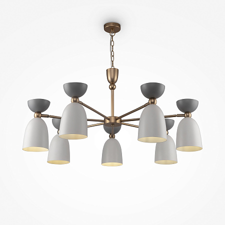 Подвесная люстра Maytoni Cloches MOD113PL-07W