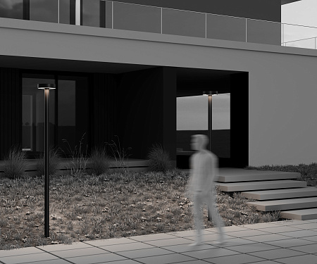 Уличный ландшафтный светодиодный светильник Maytoni Nail O529FL-L30B3K