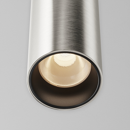 Трековый однофазный магнитный светодиодный светильник Maytoni Flarity Focus Led TR157-1-12W3K-PT