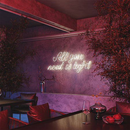 Гибкий неон 14,4Вт 6000К 24V IP67 Maytoni Изгиб 3D 432047