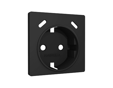 Лицевая панель ALFA для электрической розетки с заземлением со шторками 2USB ALFA AP8105