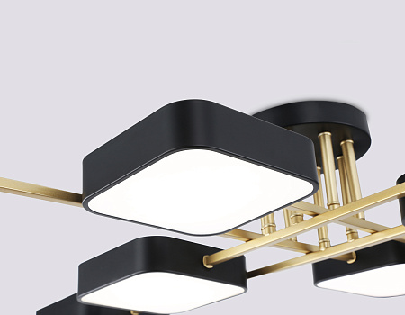 Люстра потолочная светодиодная Ambrella light FL516348