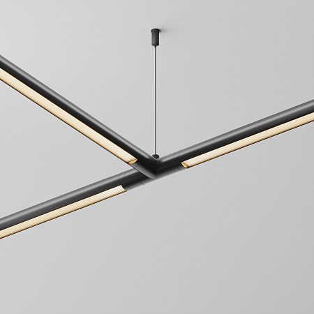 T-образный плоский коннектор для системы без ввода питания Maytoni Shelf CA015TC-B T-образный плоский коннектор для системы без ввода питания Maytoni Shelf CA015TC-B