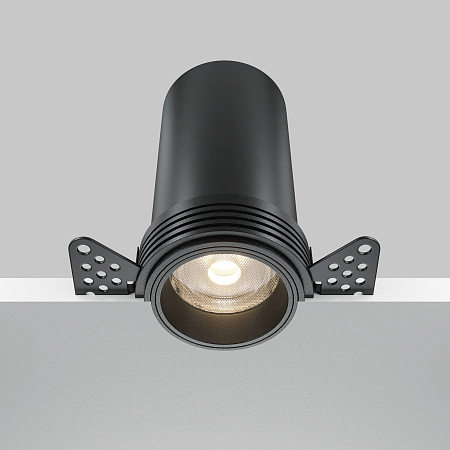 Светильник встраиваемый светодиодный Maytoni FOCUS LED DL125-L12-4K-TRS-B Светильник встраиваемый светодиодный Maytoni FOCUS LED DL125-L12-4K-TRS-B